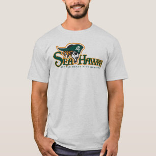 Le gris badine le T-shirt de Seahawks (L)