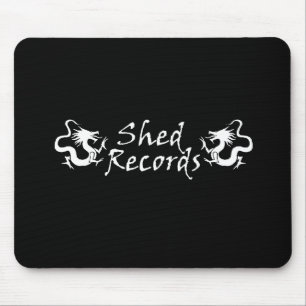 Le hangar enregistre le tapis de souris - noir