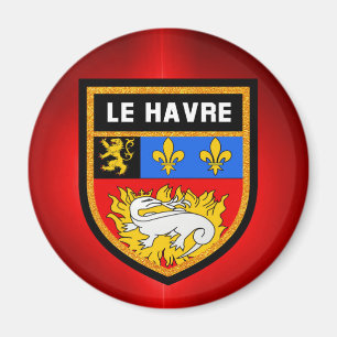 Le Havre Flag Magnet