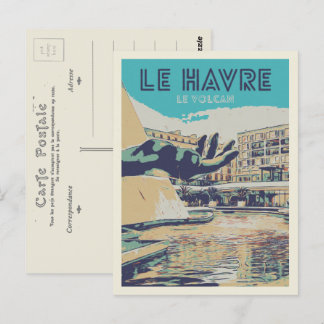 Le Havre France Le Volcan Konzerthalle Niemeyer Postkarte