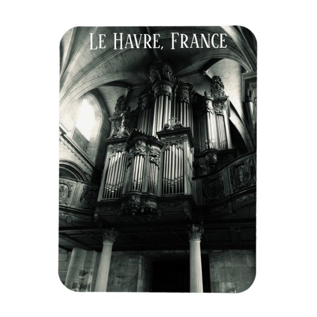Le Havre, Frankreich Magnet (Vertikal)