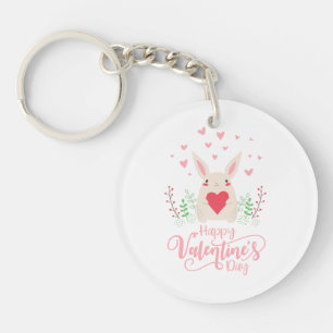 Le Heureuse Sainte-Valentin de Cute Bunny  Porte -