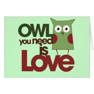 Le hibou dont tu as besoin est l'amour