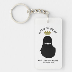 Le hijab est ma couronne - l'anneau de clé NIQAB