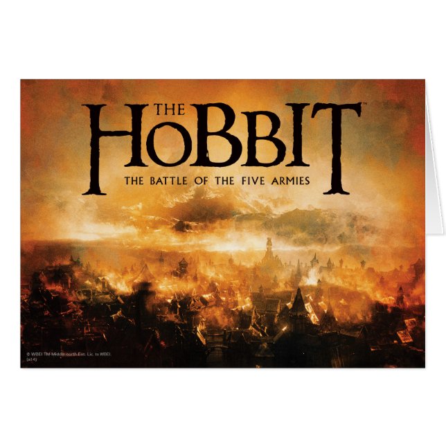 Le Hobbit : LA BATAILLE DU Logo CINQ ARMIES™ (Devant horizontal)