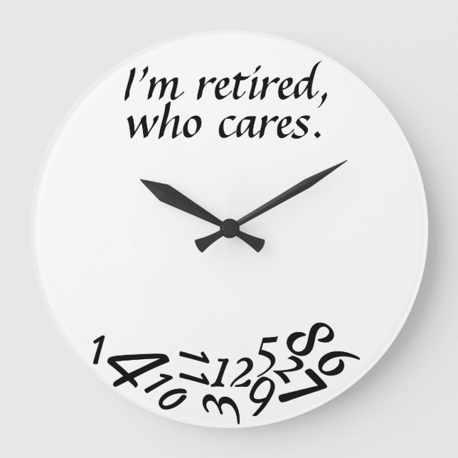 le ~I AM s'est retiré, qui HORLOGE MURALE de (Recto)