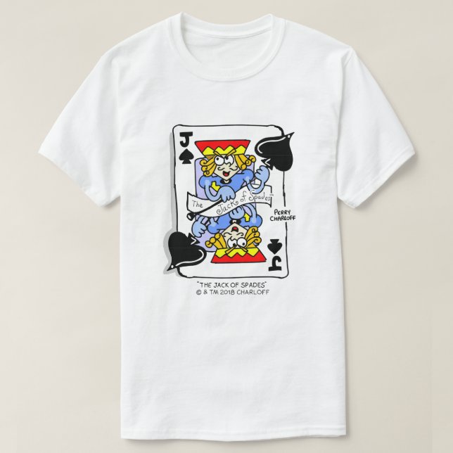Le Jack du T-shirt de pelles (Design devant)