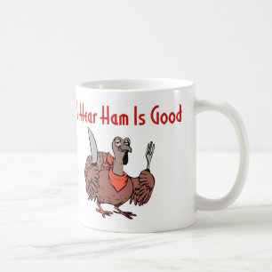 Le jambon de thanksgiving est bonne tasse