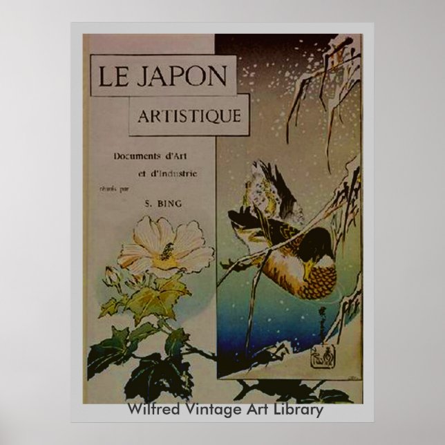 Le Japon Artistique Poster (Vorne)