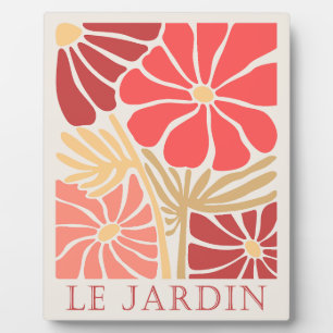 Le Jardin Boho Blume Fotoplatte