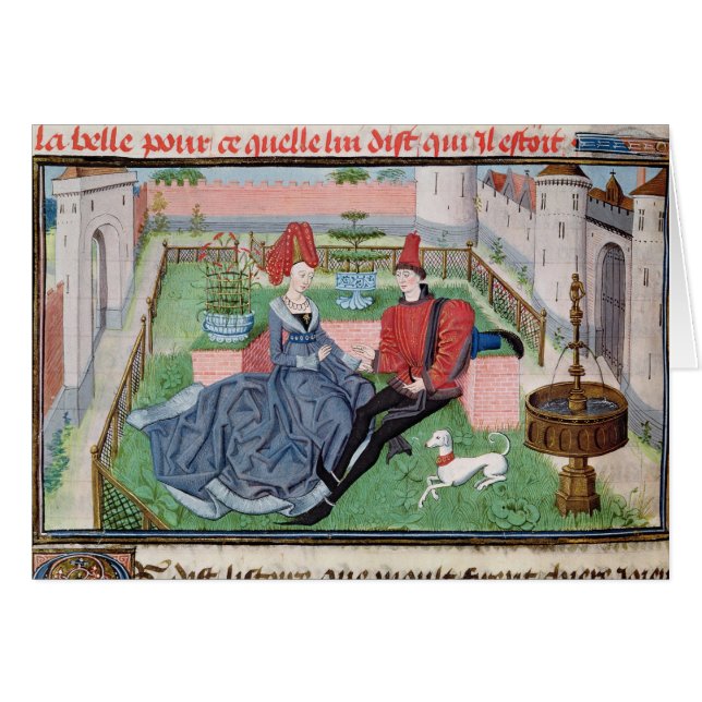 Le jardin de l'amour (Devant horizontal)