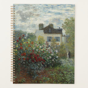 Le jardin de l'artiste avec Dahlias
