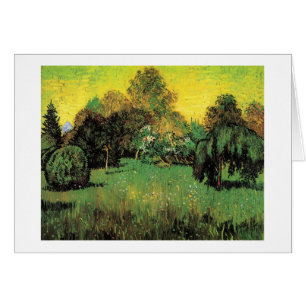 Le jardin des poètes par Vincent van Gogh.