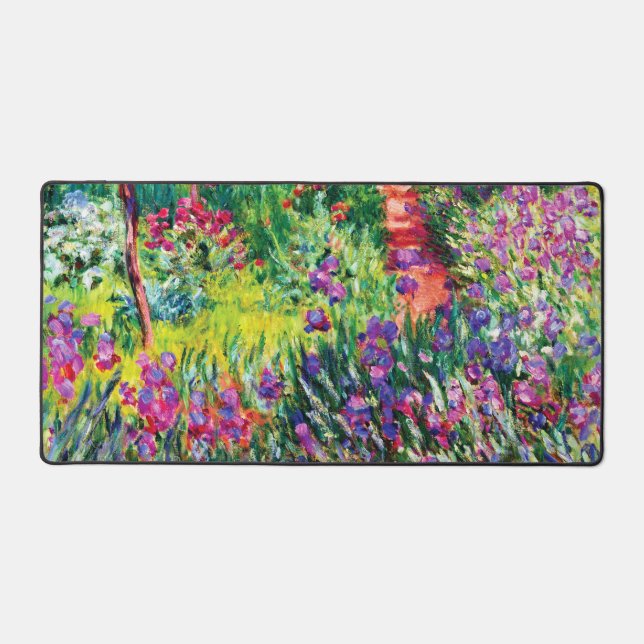 Le jardin d'Iris à Giverny par Claude Monet (Recto)