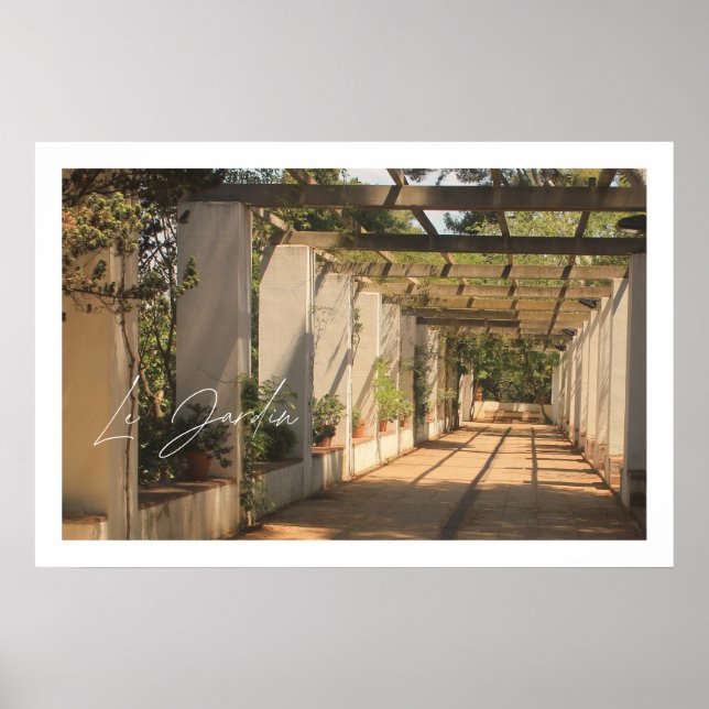 Le Jardin Poster (Vorne)