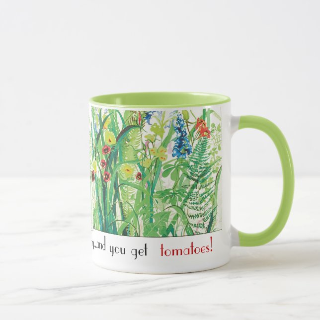 Le jardinage est meilleur marché que la tasse de (Droite)