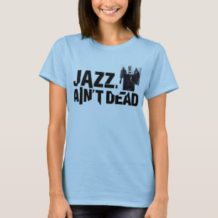 Le JAZZ N'EST PAS bébé MORT - T-shirt de collage