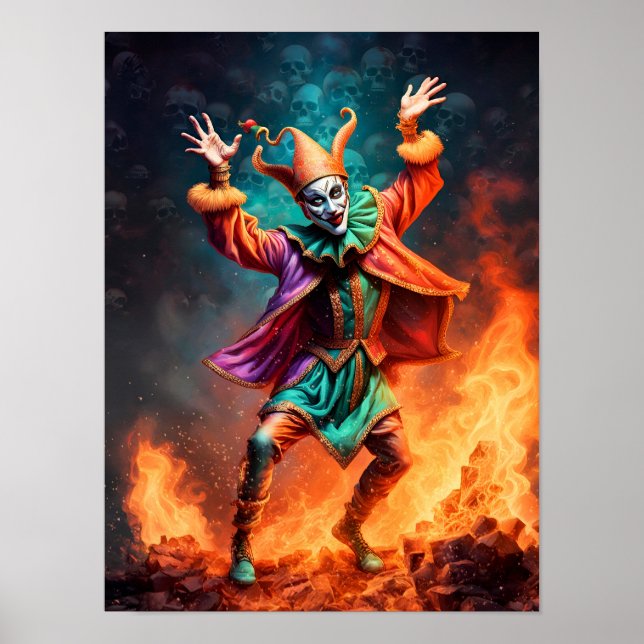 Le Jester - 12 x 16 Poster (Devant)