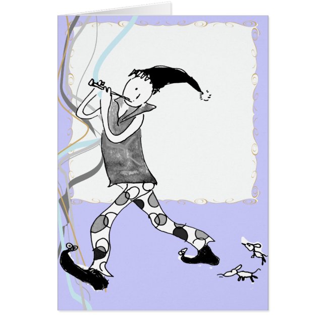 Le joueur de pipeau pie de Hamelin (Devant)