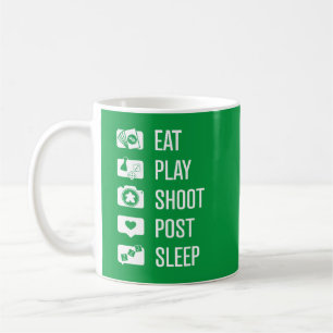 Le joueur des médias sociaux Mug