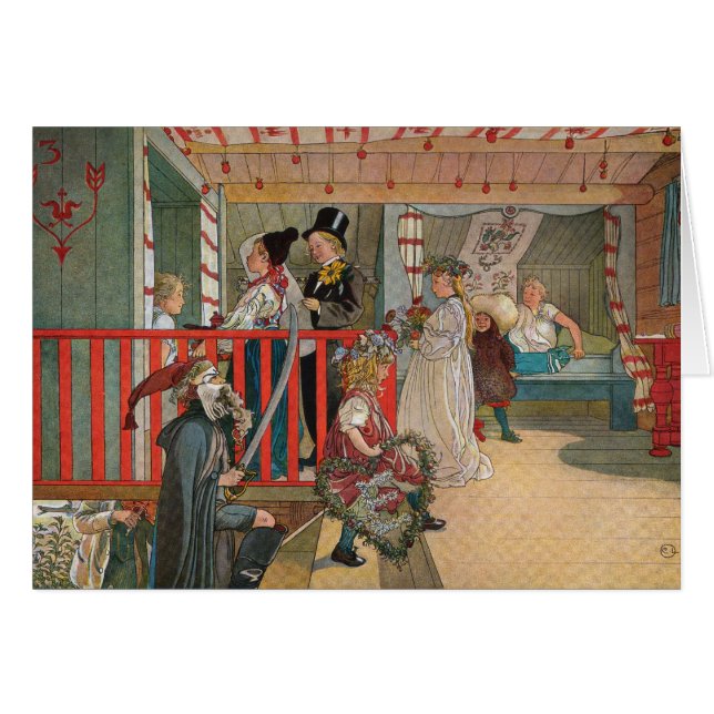 Le jour nommé par la coutume de Carl Larsson (Devant horizontal)