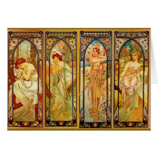 Le jour - par Alphonse Mucha