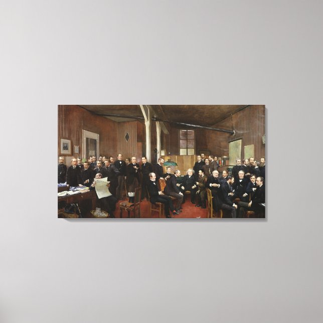 Le Journal des Debats, 1889 Leinwanddruck (Vorderseite)