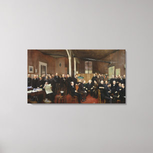Le Journal des Debats, 1889 Leinwanddruck