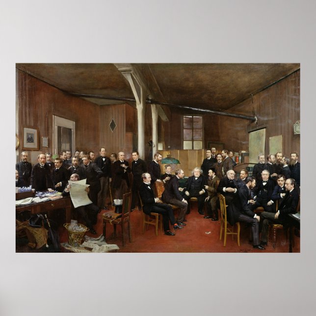 Le Journal des Debats, 1889 Poster (Vorne)