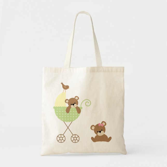 Le jumeau soutient le sac de couche-culotte (Devant)