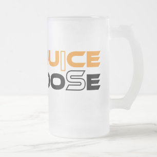 Le jus est tasse lâchement givrée