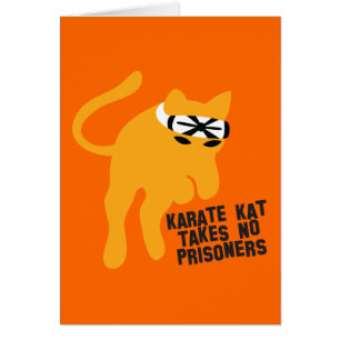 Le karaté KAT (chat) ne prend aucun prisonnier
