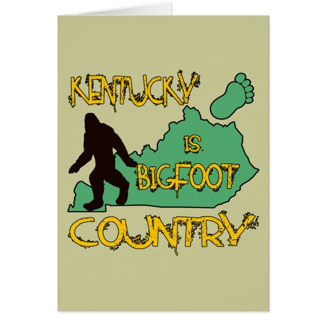 Le Kentucky est pays de Bigfoot (Devant)