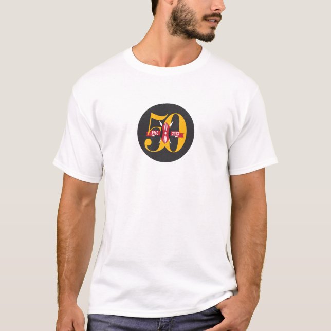 Le Kenya tourne le T-shirt 50 (Devant)