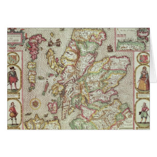 Le Kingdome de l'Ecosse, gravé par Jodocus