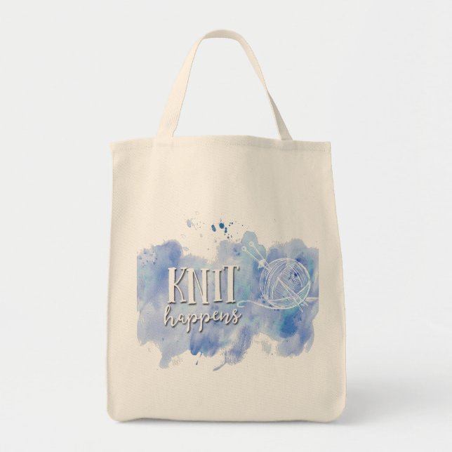 Le Knit se produit sac fourre-tout (Devant)