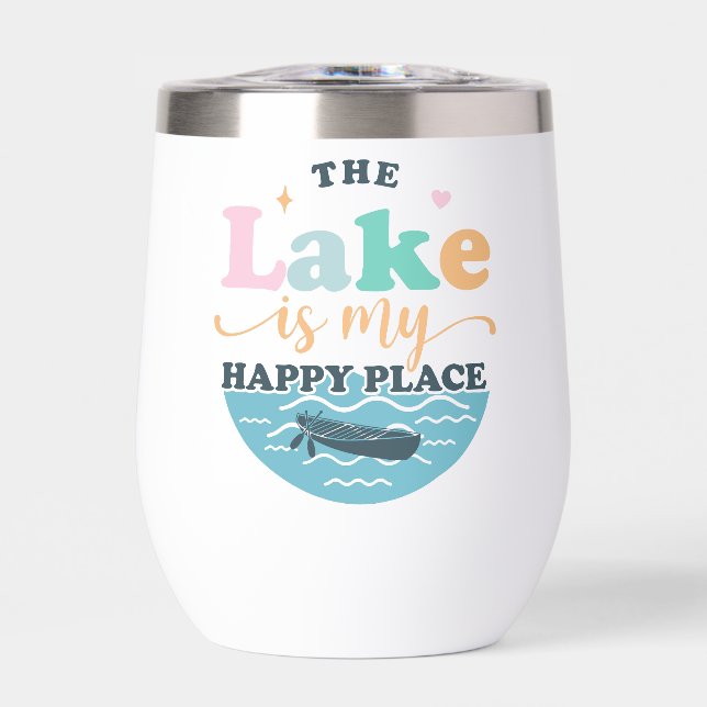 Le lac est mon endroit heureux (Avant)