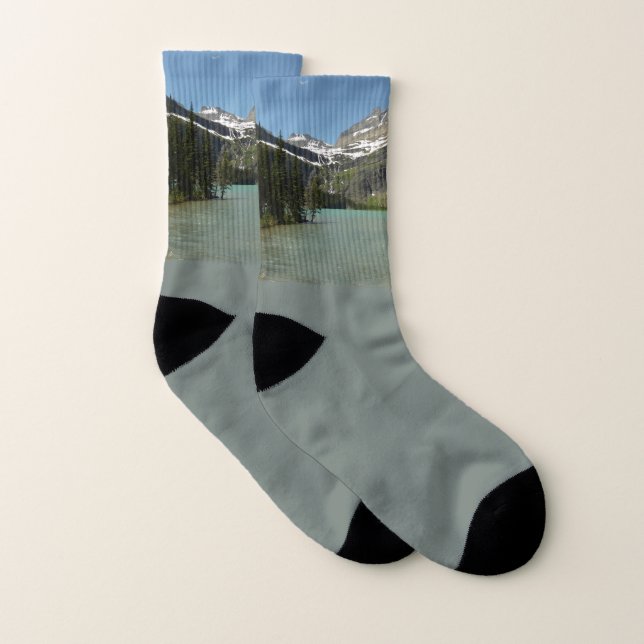 Le lac Grinnell au parc national des Glaciers (Paire)