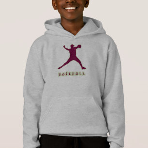Le lanceur de base-ball badine le sweat - shirt à