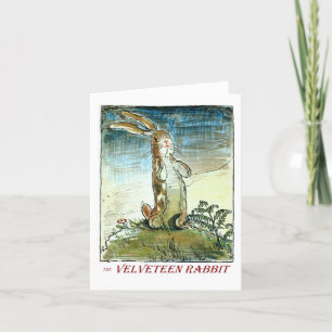 Le lapin Velveteen - Qu'est-ce que le vrai? -Carte
