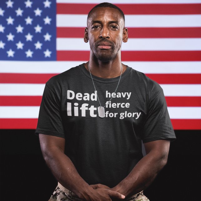 Le levage lourd féroce pour la gloire. T-shirt Gym (Créateur téléchargé)