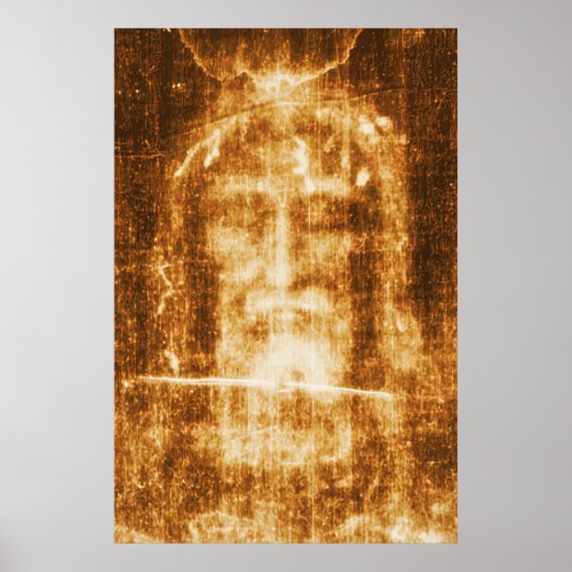 Le linceul de Turin La Sainte Face de Jésus Poster (Devant)