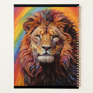 le lion arc-en-ciel