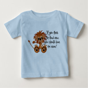 Le lion de bébé m'entendent hurler des T-shirts et