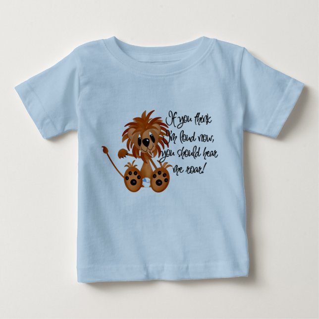 Le lion de bébé m'entendent hurler des T-shirts et (Devant)