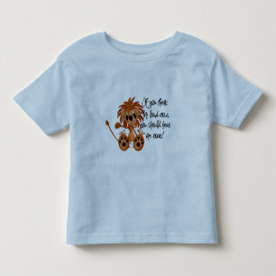 Le lion de bébé m'entendent hurler des T-shirts et