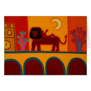 Le lion de Fulham Broadway 2008