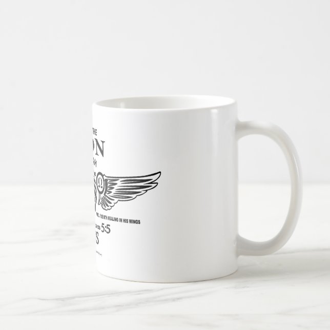 Le Lion de Juda Mug à café (Droite)