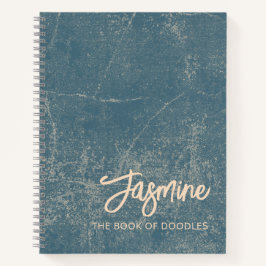Le livre Doodles Blue Ideas et Art Journal