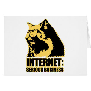 le lolcat l'Internet est des affaires sérieuses